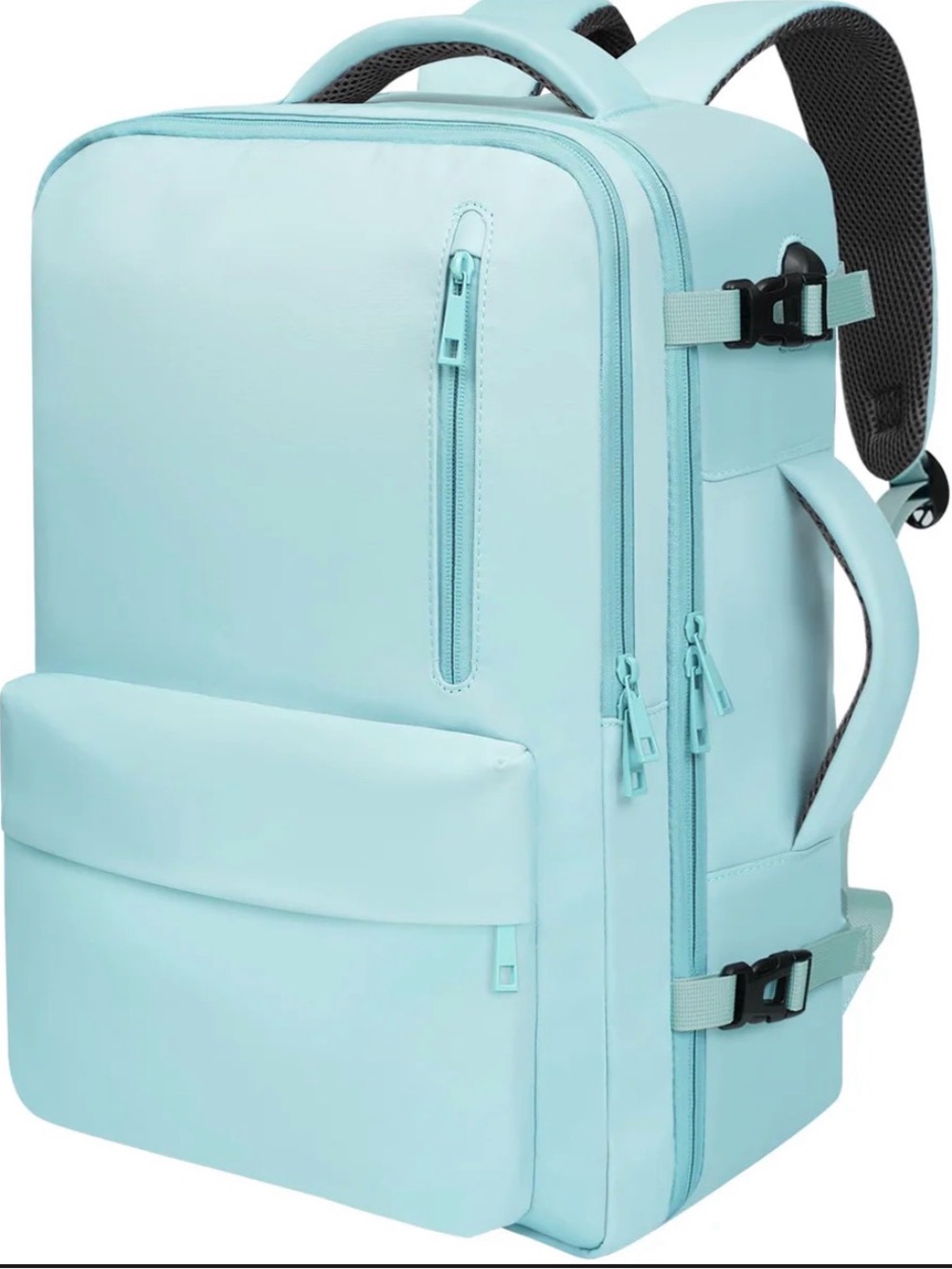 Mint Blue Men's Backpack - Compact Everyday Carry
